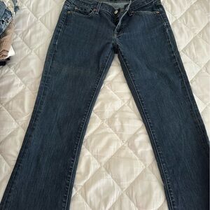 7 For All Mankind Classic Blue Bootcut Jeans